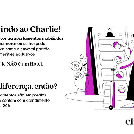 Апартаменты Charlie Nun Itaim Сан-Пауло Экстерьер фото